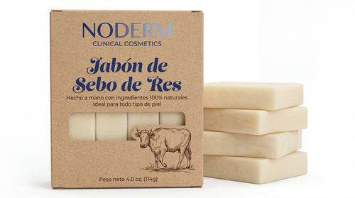 Jabon Cleanser Facial de Sebo de Res